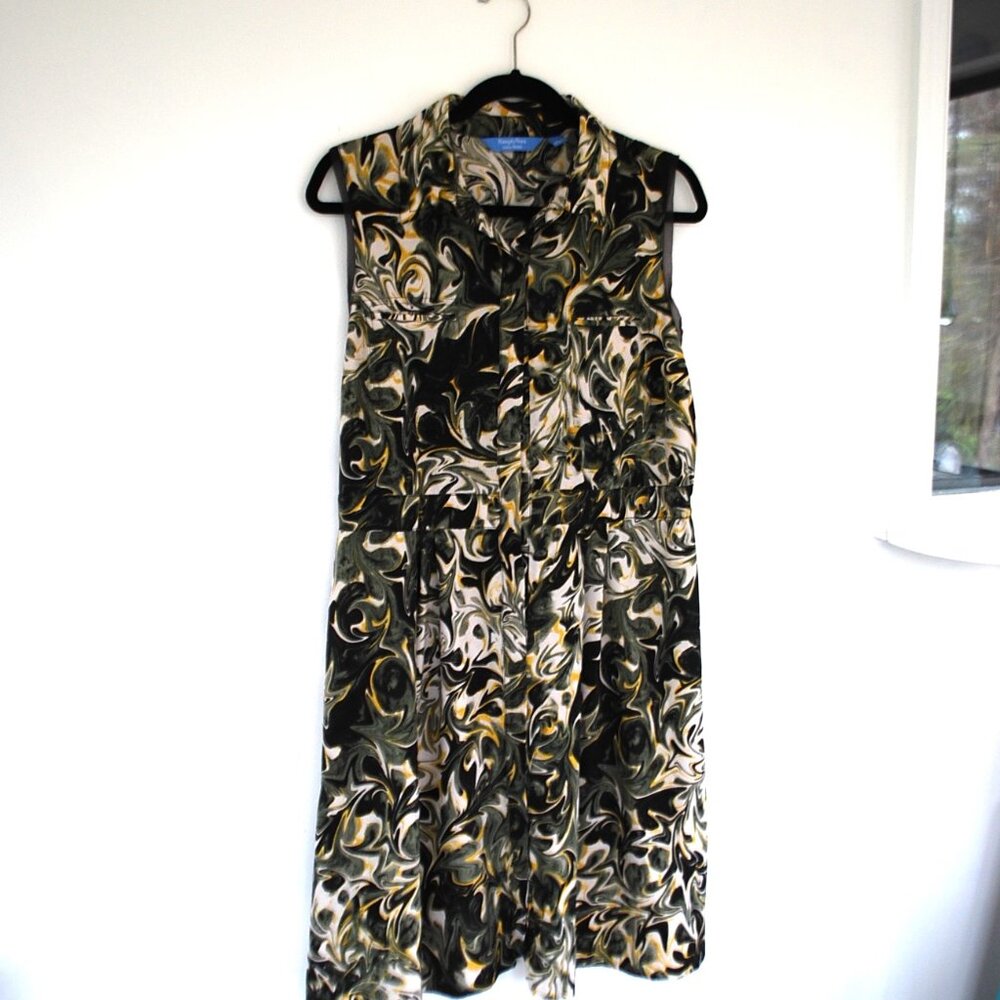 Simply Vera Vera Wang Camouflage Dress Casual Wear Size Large